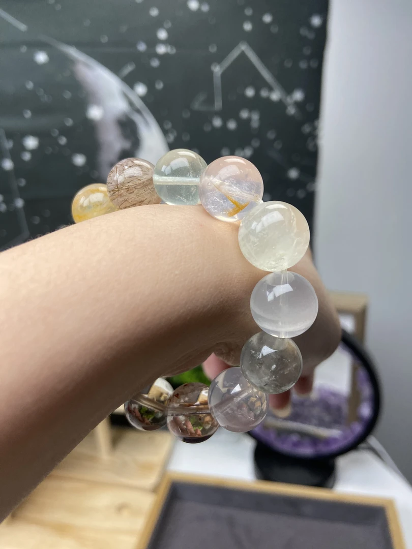 高品质大颗粒天然多宝手链BD72