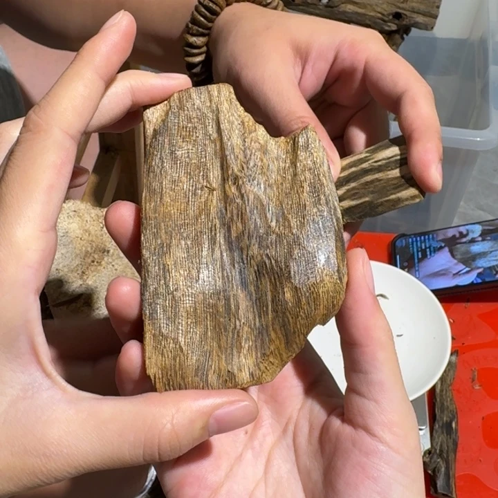 沉香沉香碎屑白棋块料28克