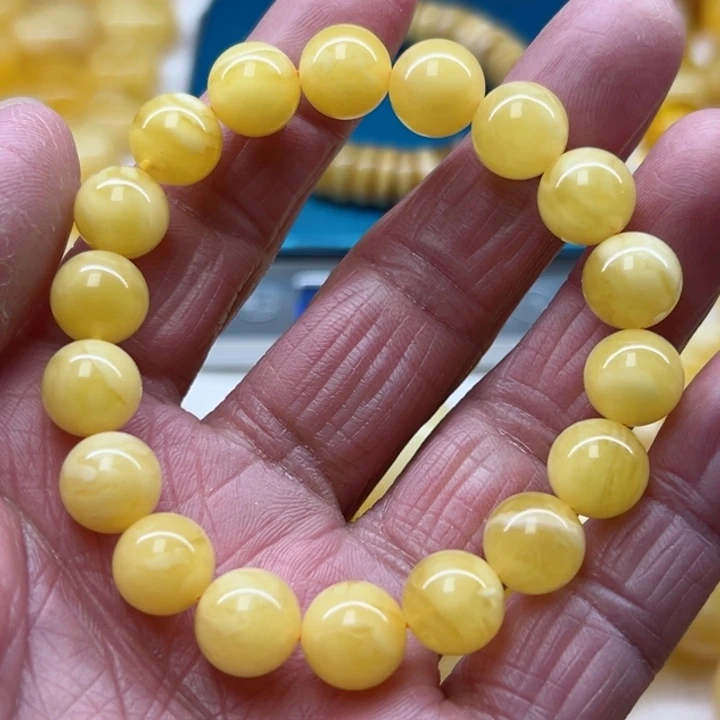 琥珀（矿物珀）手串未镶嵌