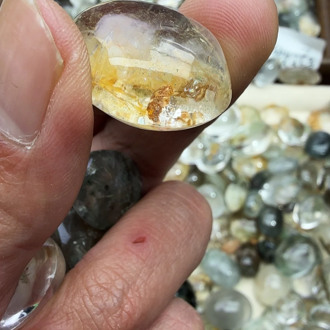 我***式珠宝半成品水晶未镶嵌