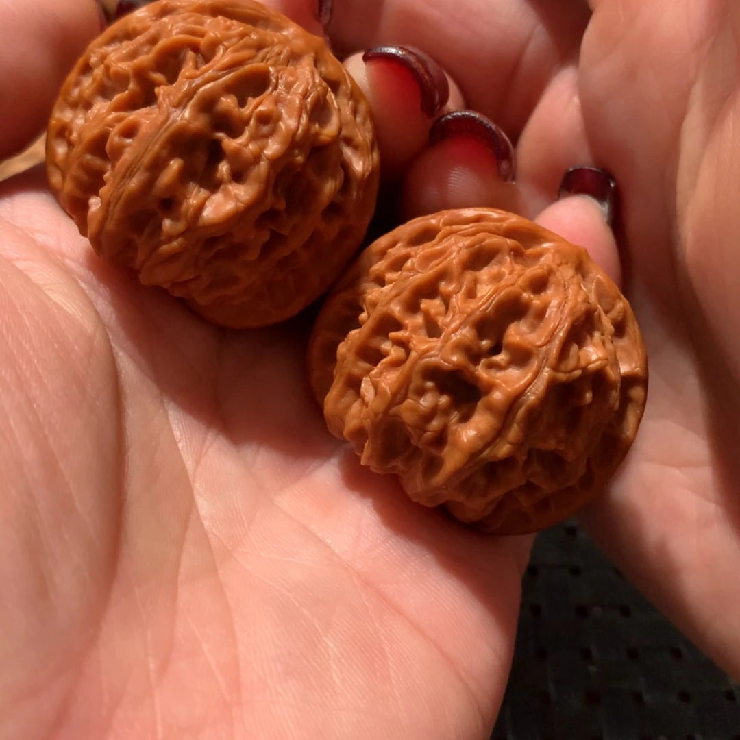 文玩核桃把件梦**马苹果