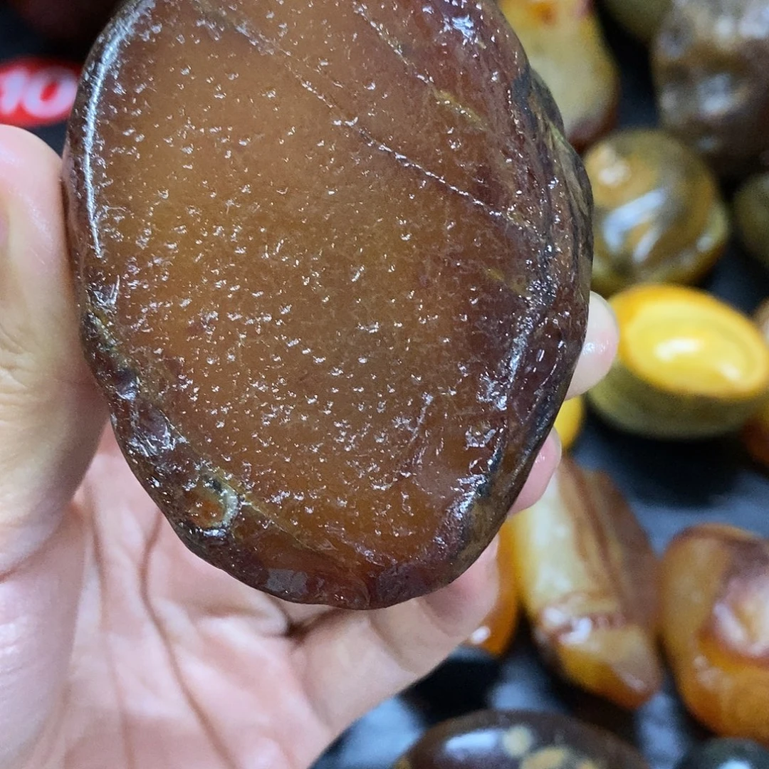 玛瑙/玉髓未镶嵌手把件