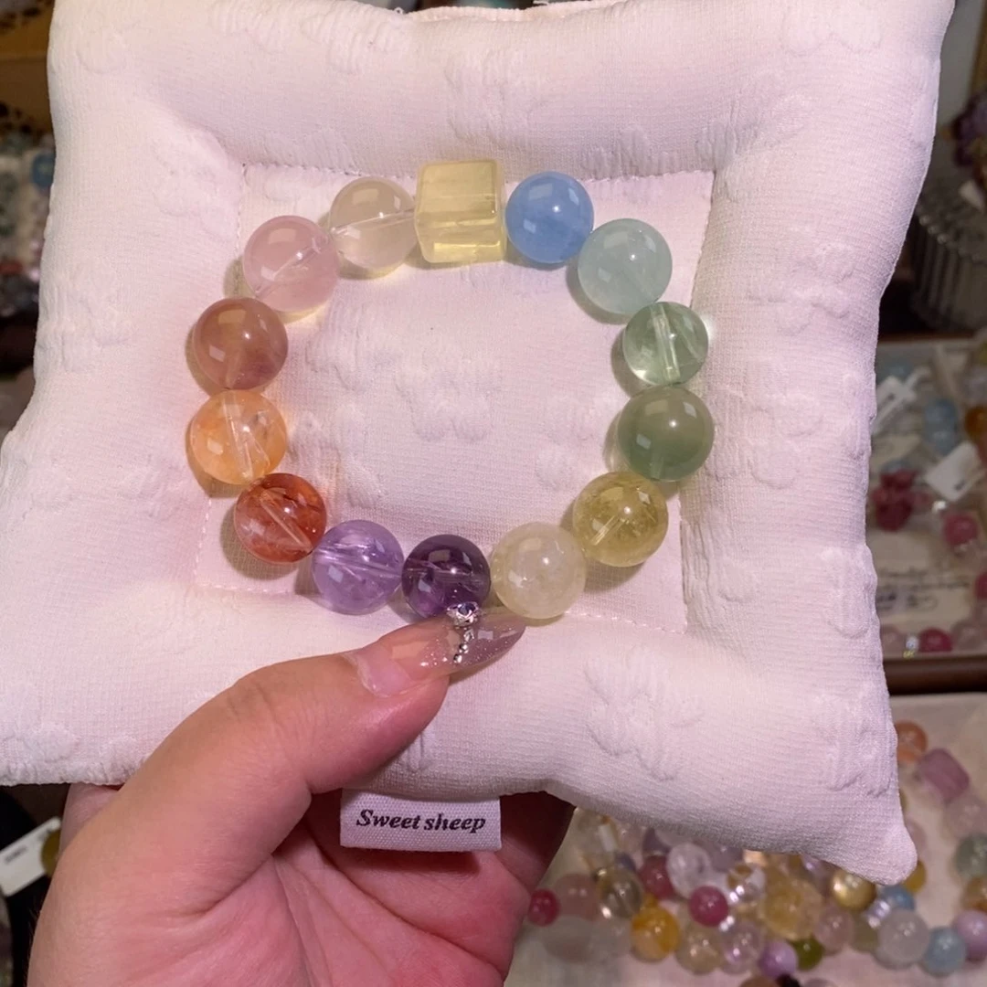 水晶手链合金多宝水晶系列