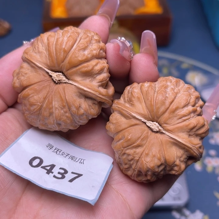 文玩核桃把件ཌ****ད南瓜墩44.0437