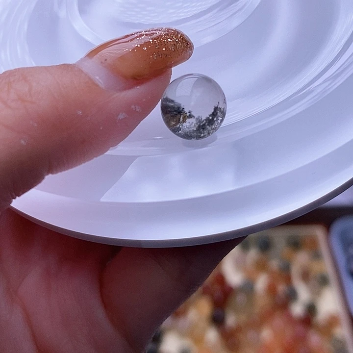 水晶天然水晶定制打孔不退换未镶嵌