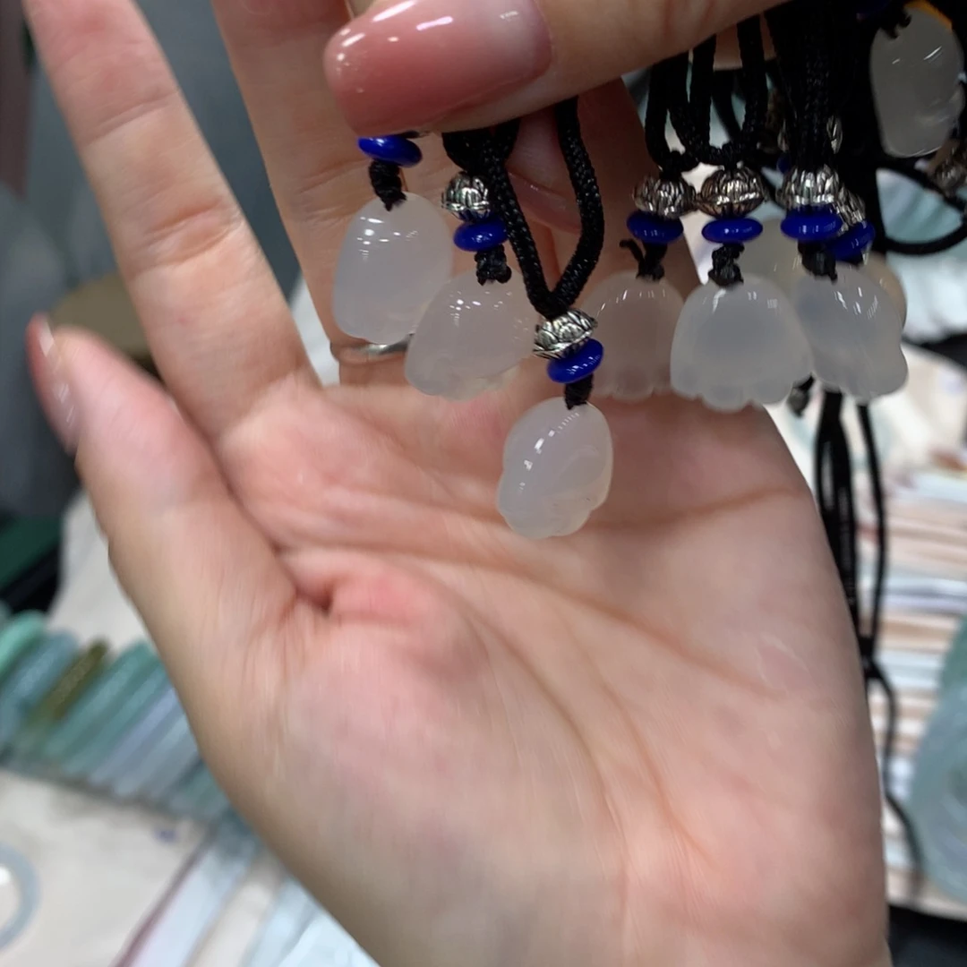 玛瑙/玉髓颈饰合金多样性发1