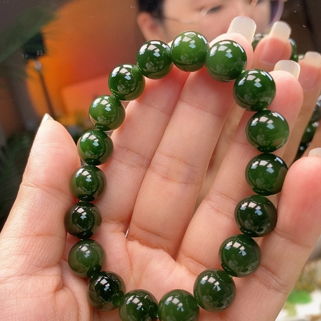 未镶嵌手串和田玉（碧玉）