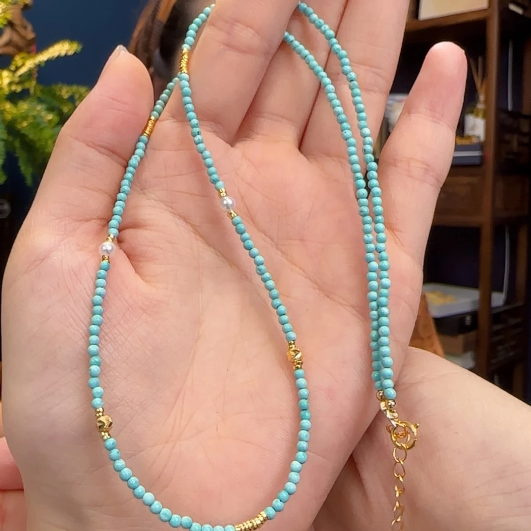 绿松石未镶嵌颈饰1111111111111