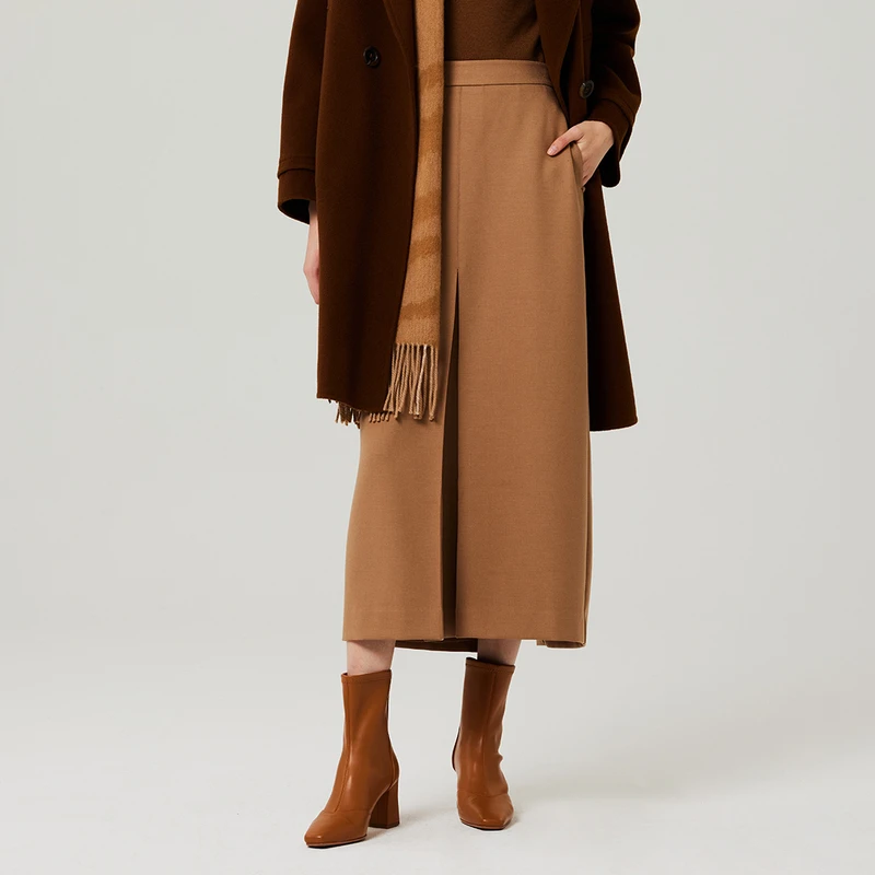 Bouthentique优雅经典微A版型长裙223431S1R03