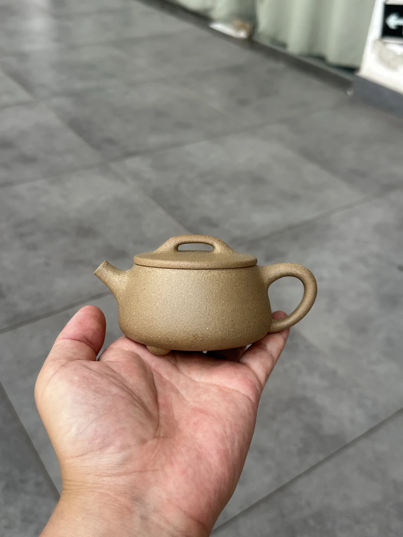 大口石瓢180cc原矿宝山段泥半手工制作