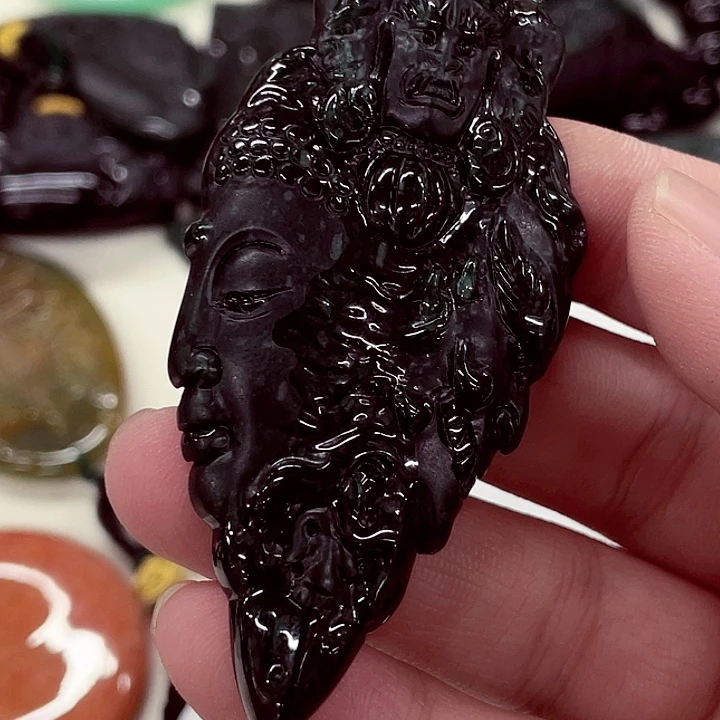 颈饰未镶嵌翡翠先鉴后发一物一证