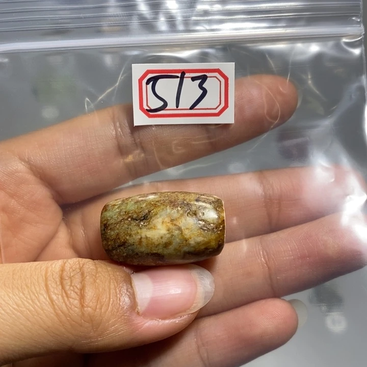 蛇纹石玉颈饰未镶嵌L***6