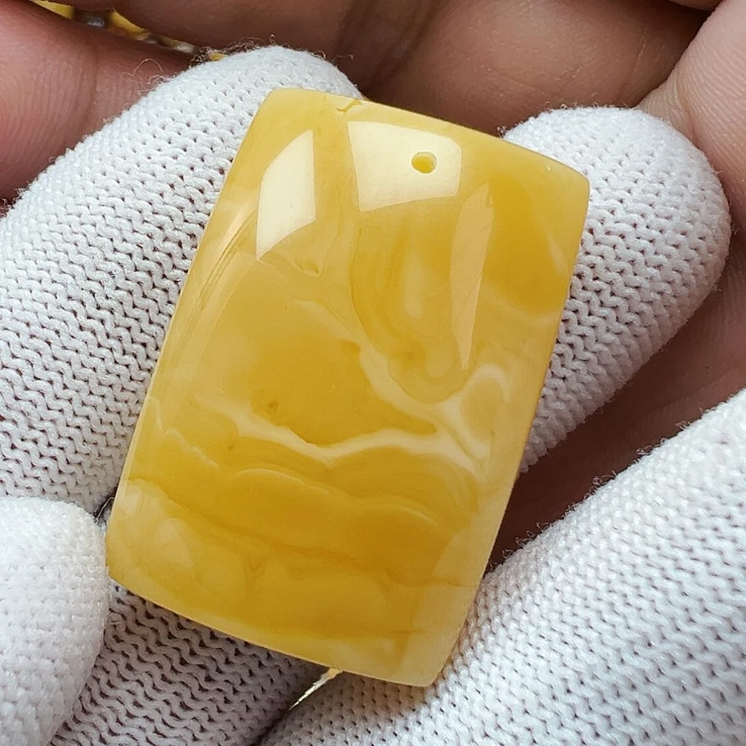 蜜蜡未镶嵌珠宝奇石蜜蜡吊坠10.5克