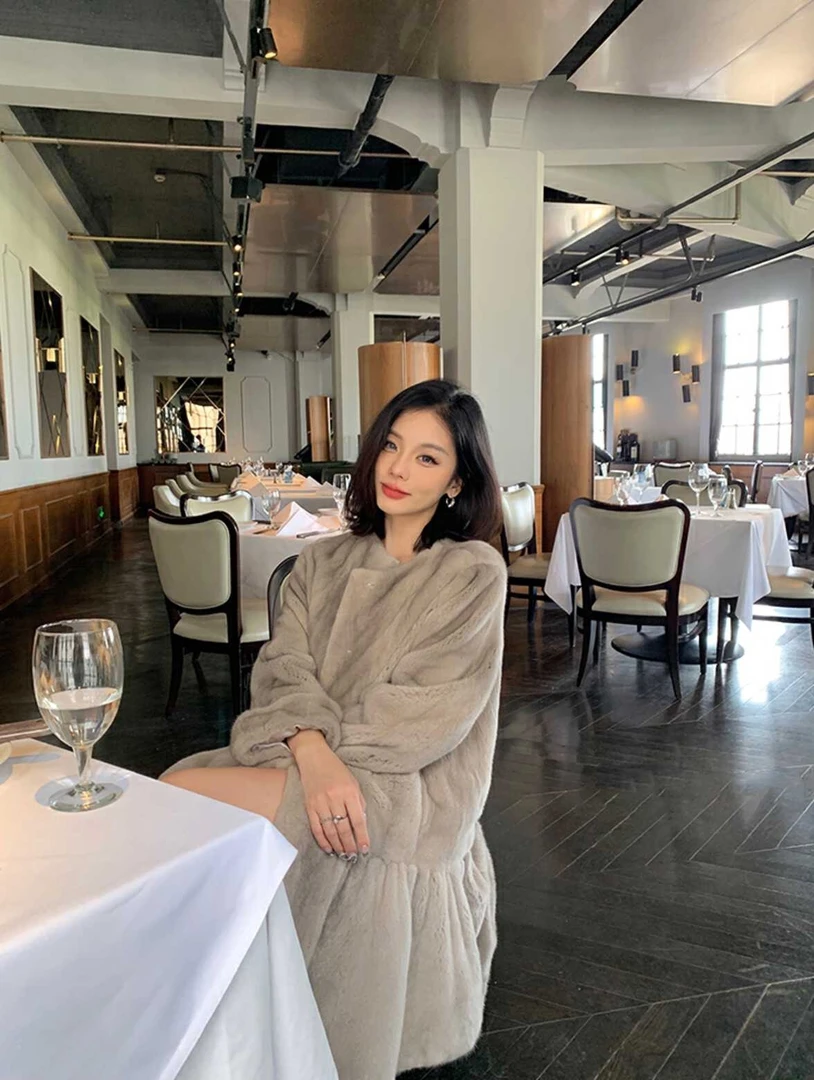 刘姐原创优选轻奢宽松气质百搭纯色保暖外套