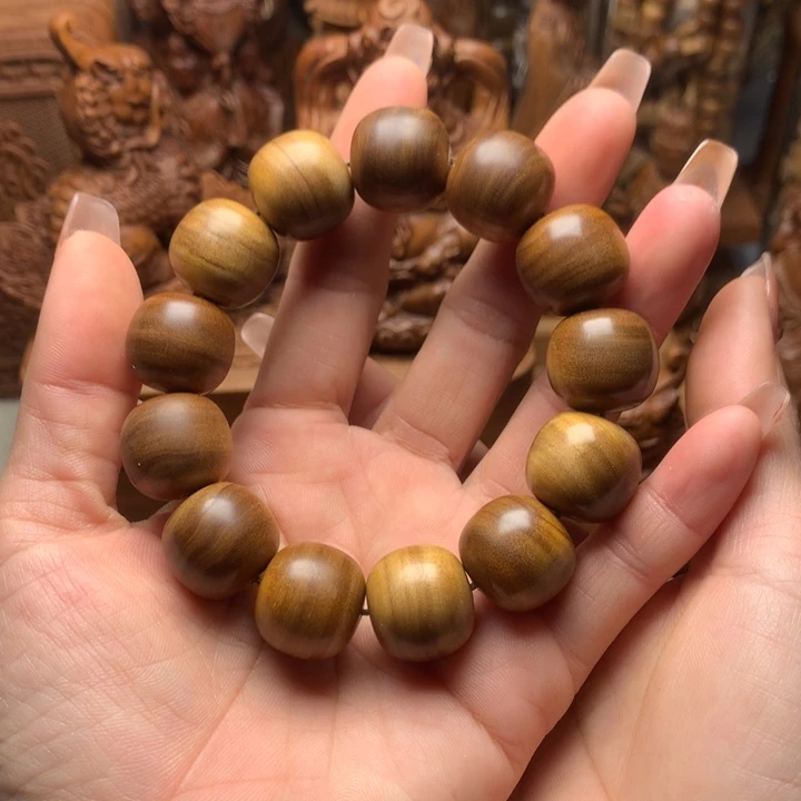 檀香木其他老山檀香手把件