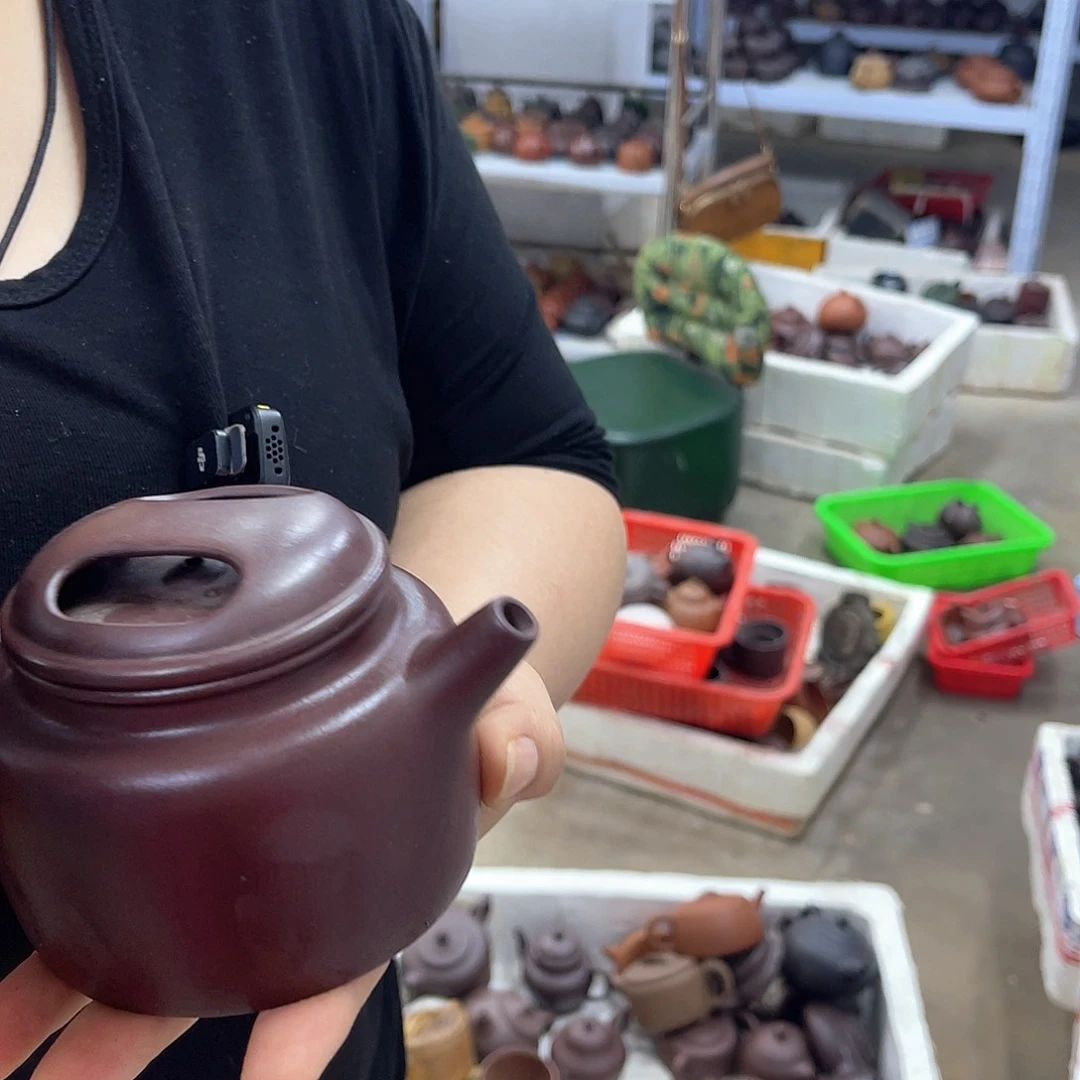 茶壶紫砂宜兴紫砂壶瑕疵