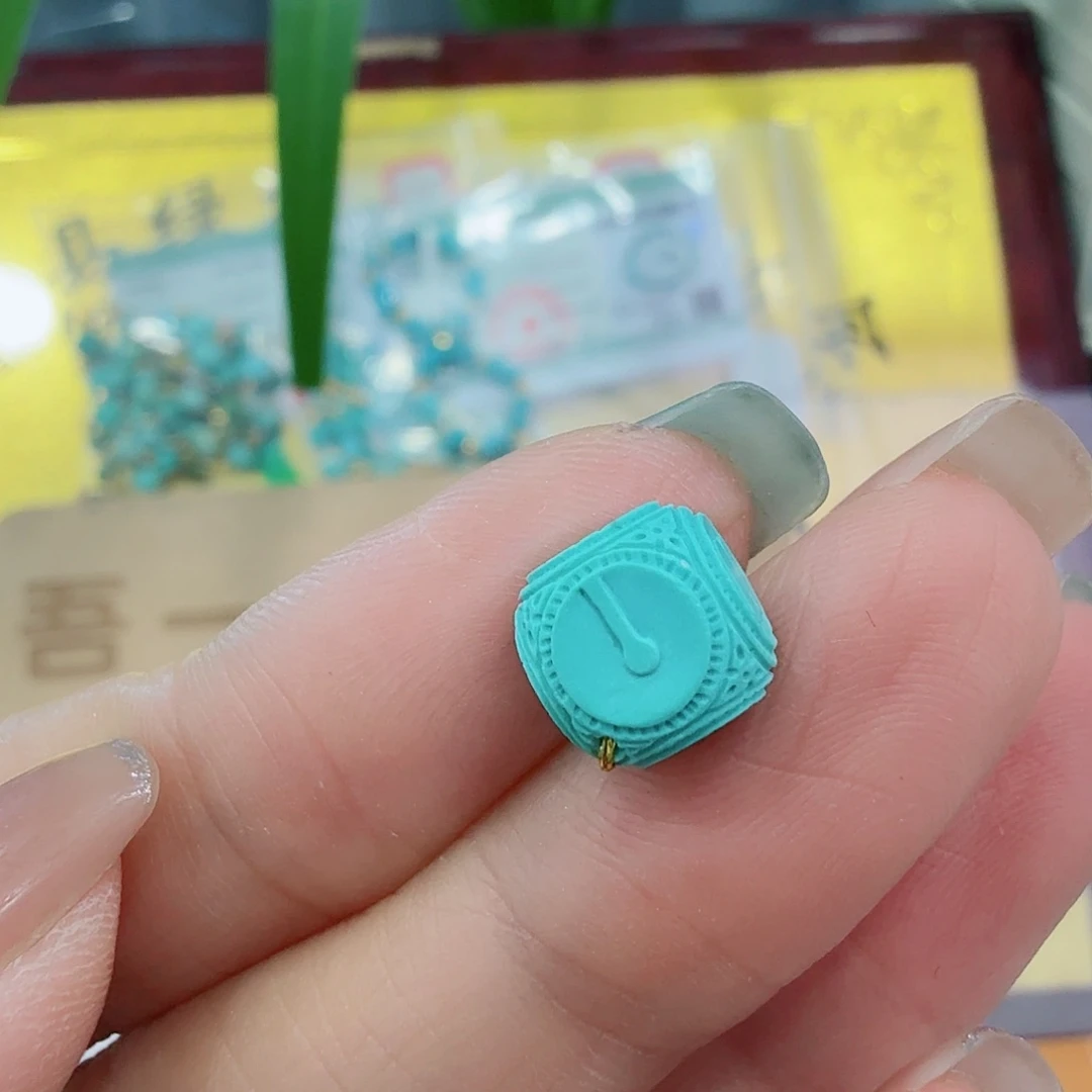 未镶嵌绿松石珠宝奇石A****卖