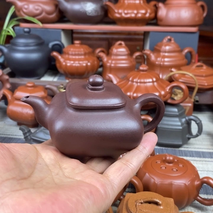 众***望茶壶紫砂特价促销260cc