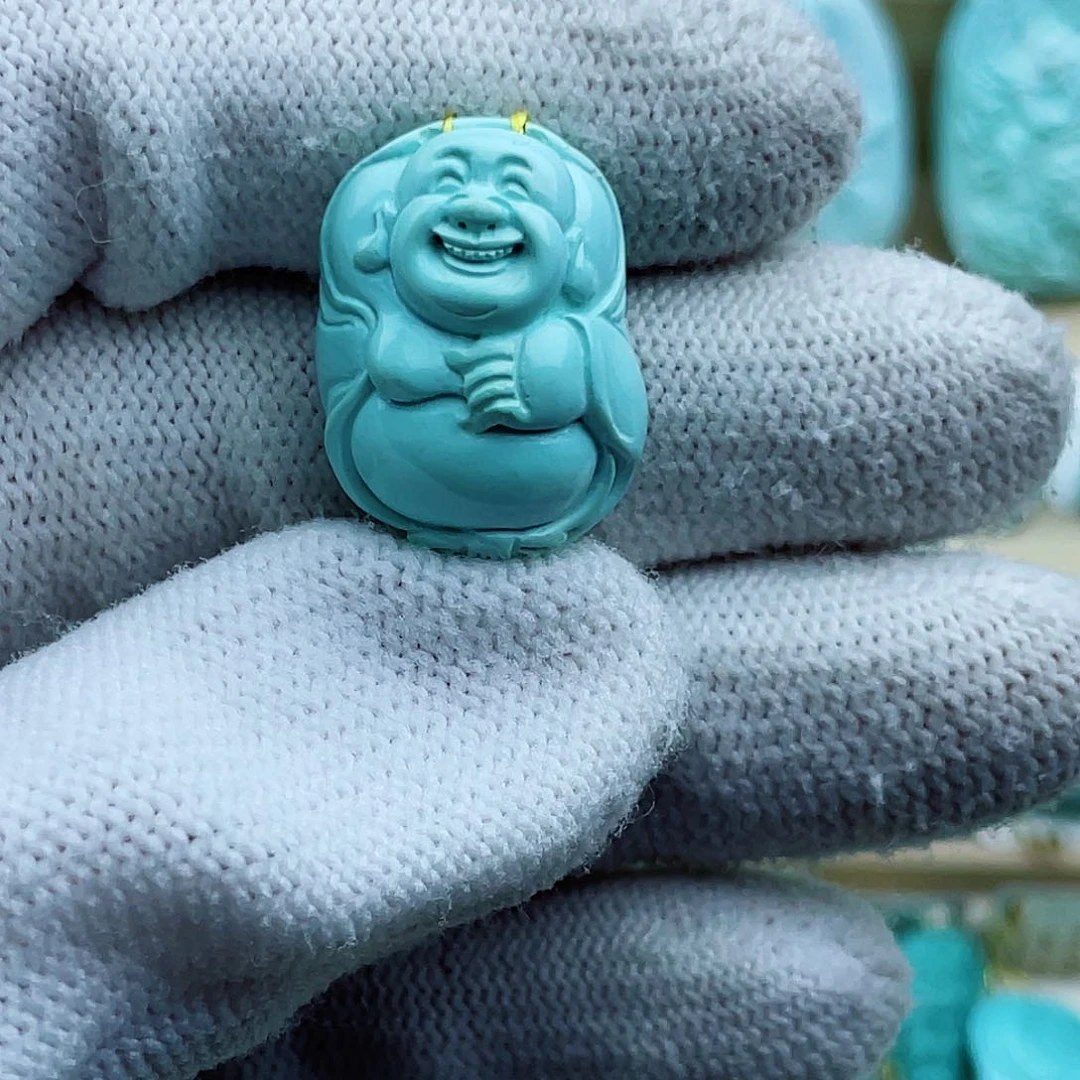 未镶嵌绿松石珠宝奇石