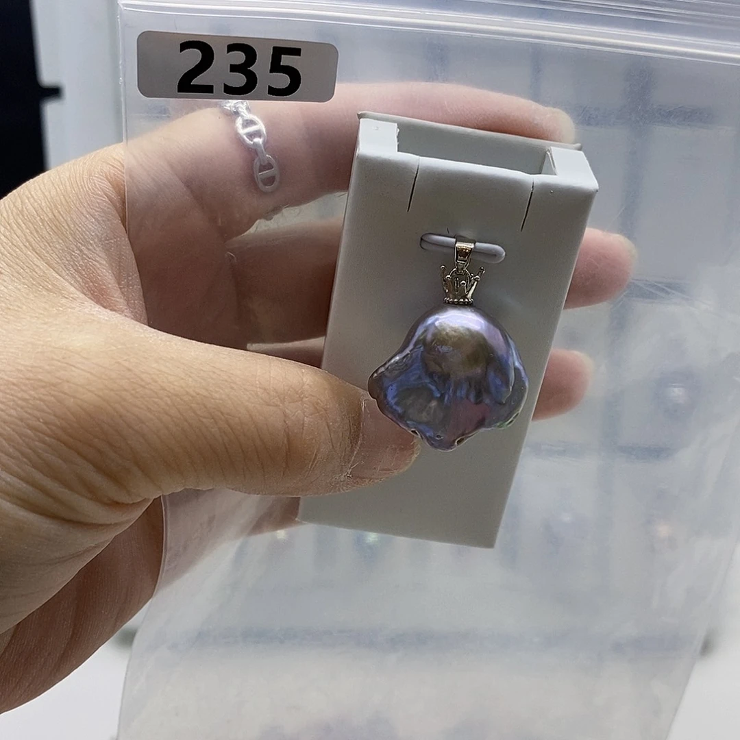 颈饰合金淡水珍珠