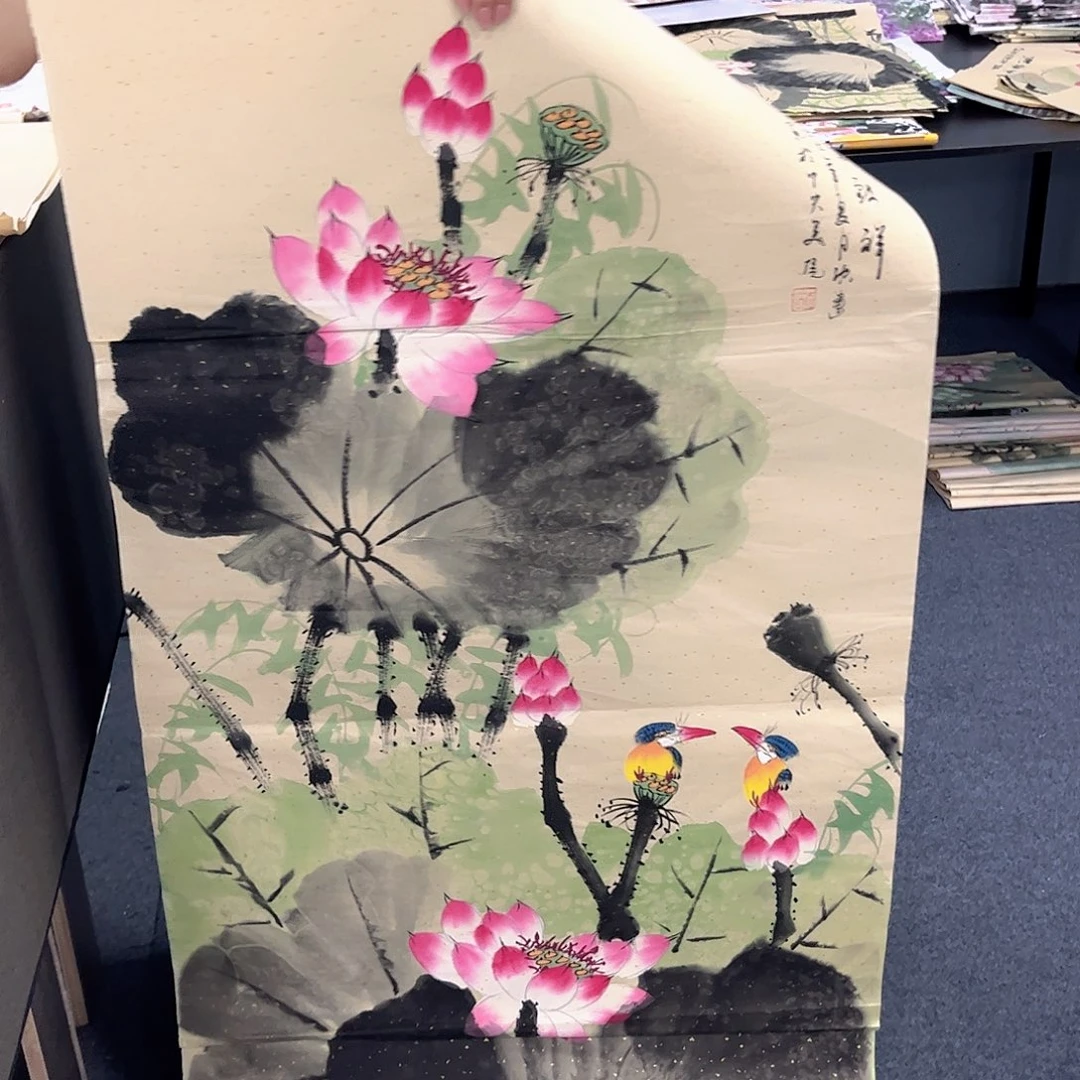 国画国画老师作品