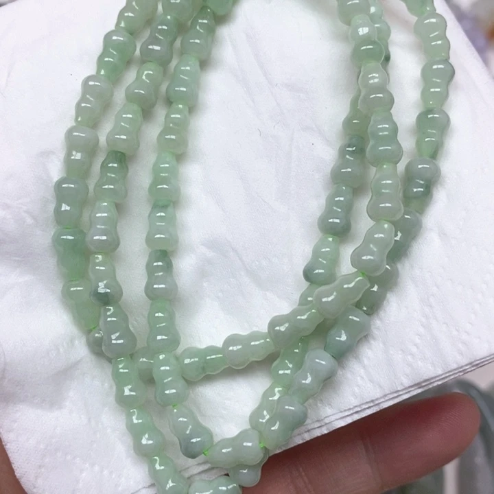 颈饰未镶嵌翡翠天然缅甸翡翠