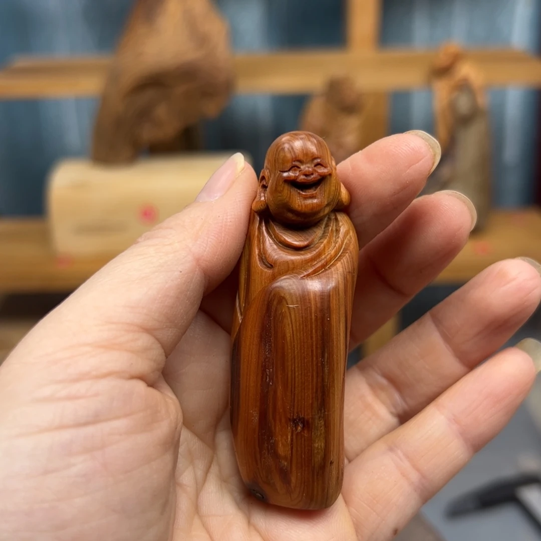 柏木崖柏木摆件手把件22