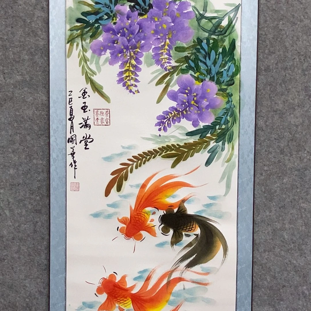 国画刘国华手绘作品111