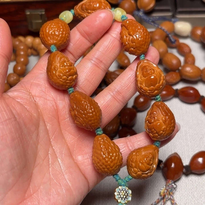 橄榄核手串/手链1.9米勒