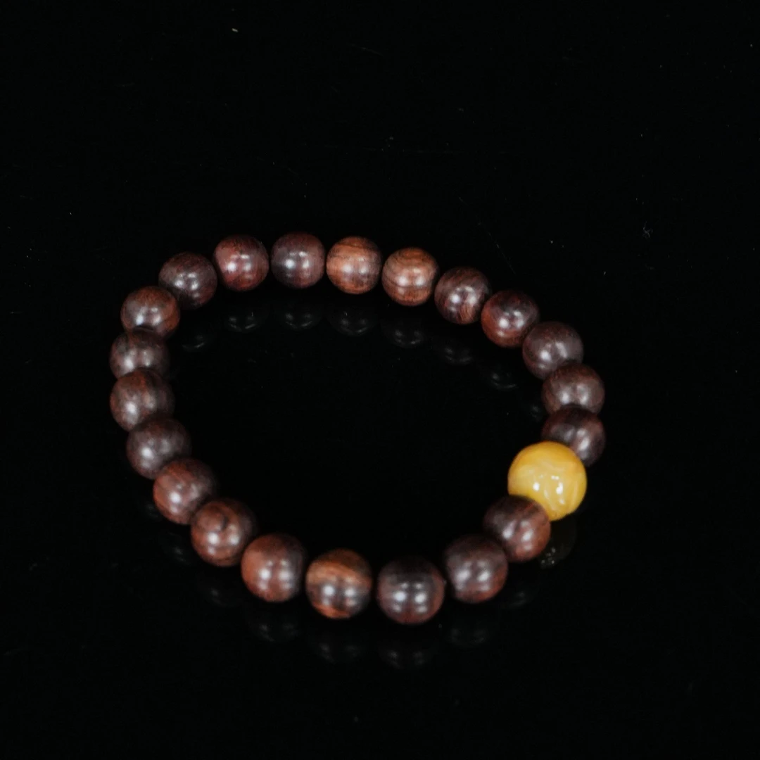 6962 海南黄花梨老油梨单圈 0.83cm 7.27g