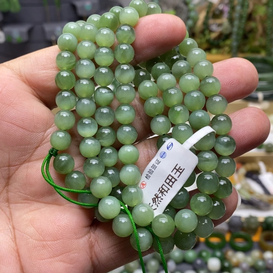 和田玉（碧玉）颈饰未镶嵌62