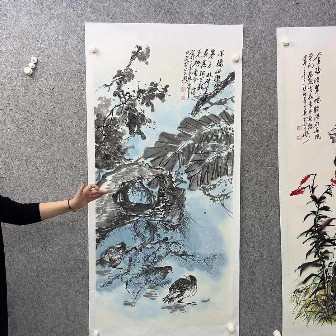 书法作品多次参加