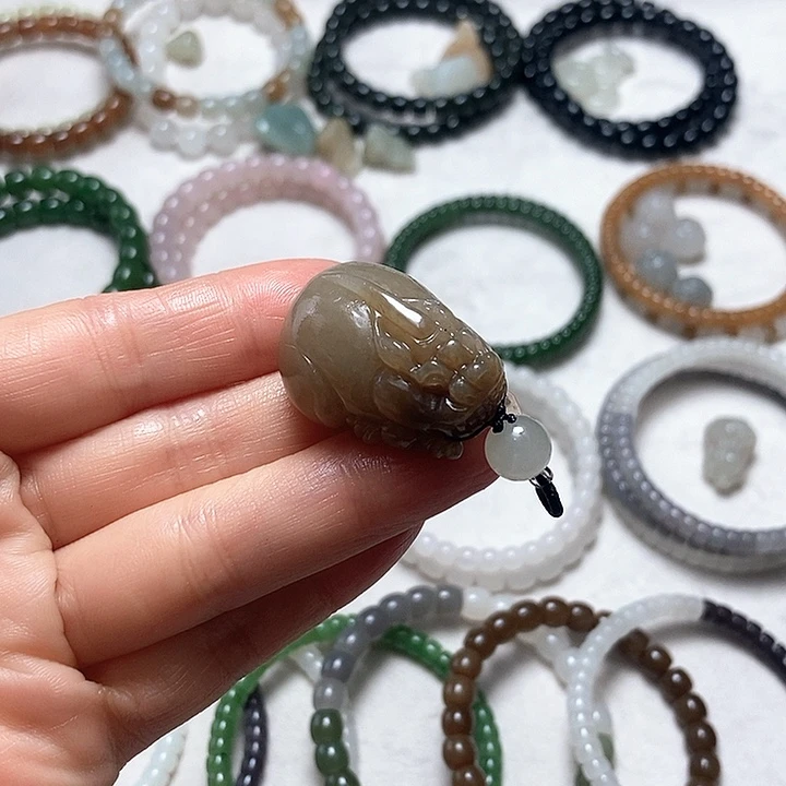 和田玉手链未镶嵌