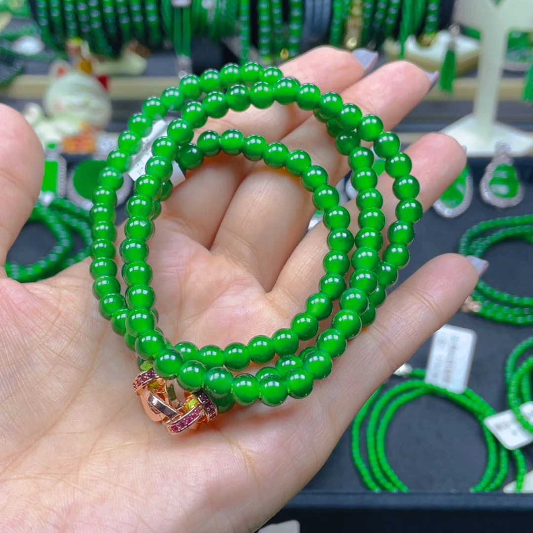 颈饰未镶嵌翡翠项链6