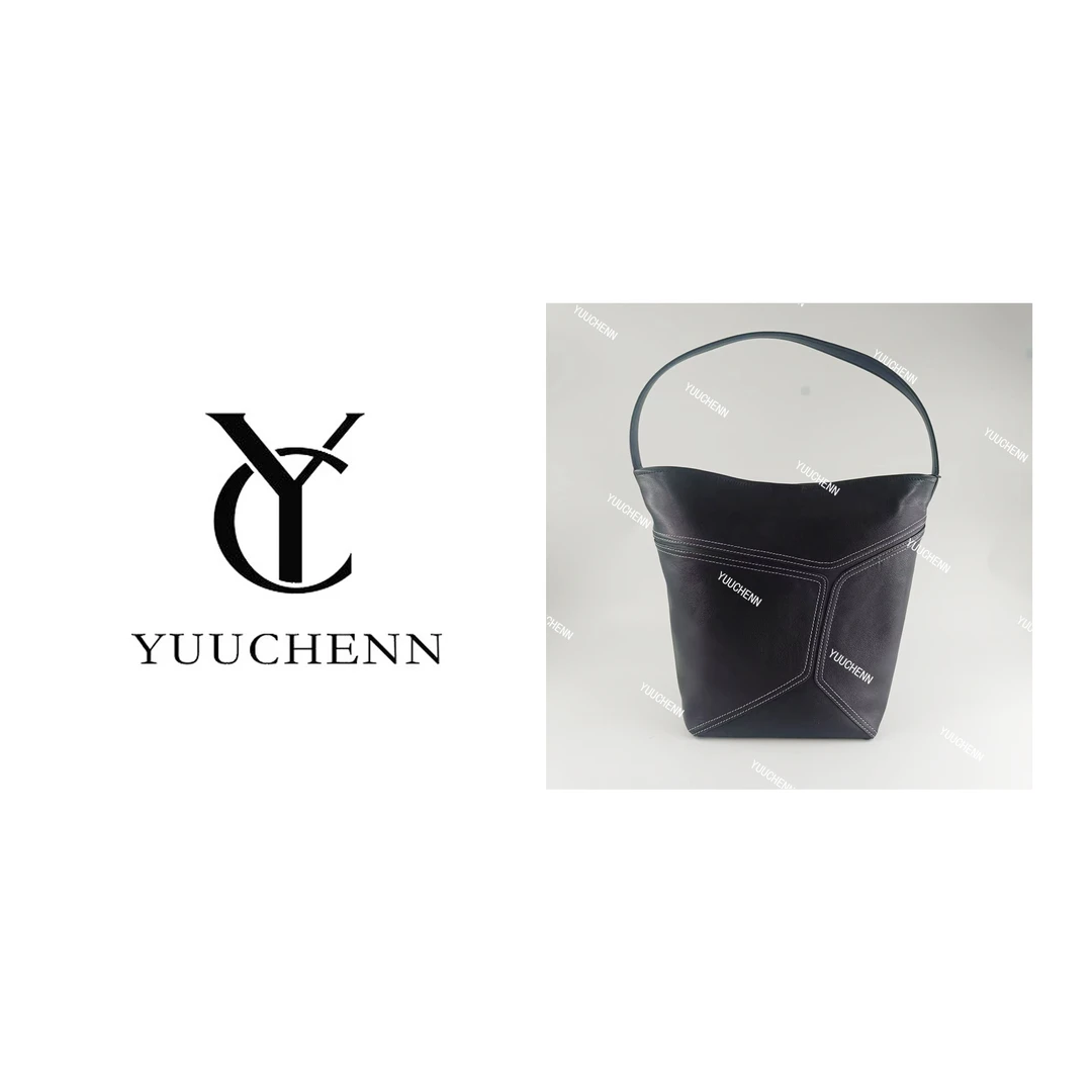 YUUCHENN/【水桶包】进口植鞣牛皮+内里羊皮22cm HH4926