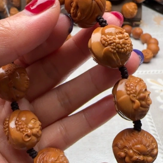 手串橄榄核橄榄雕雕刻工艺品