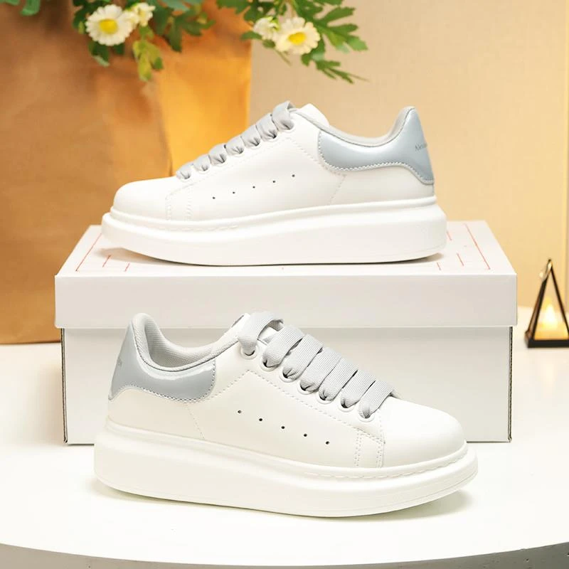 麦昆2025新款真皮软底防滑防臭透气可丽麦昆小白鞋男女鞋韩版时尚