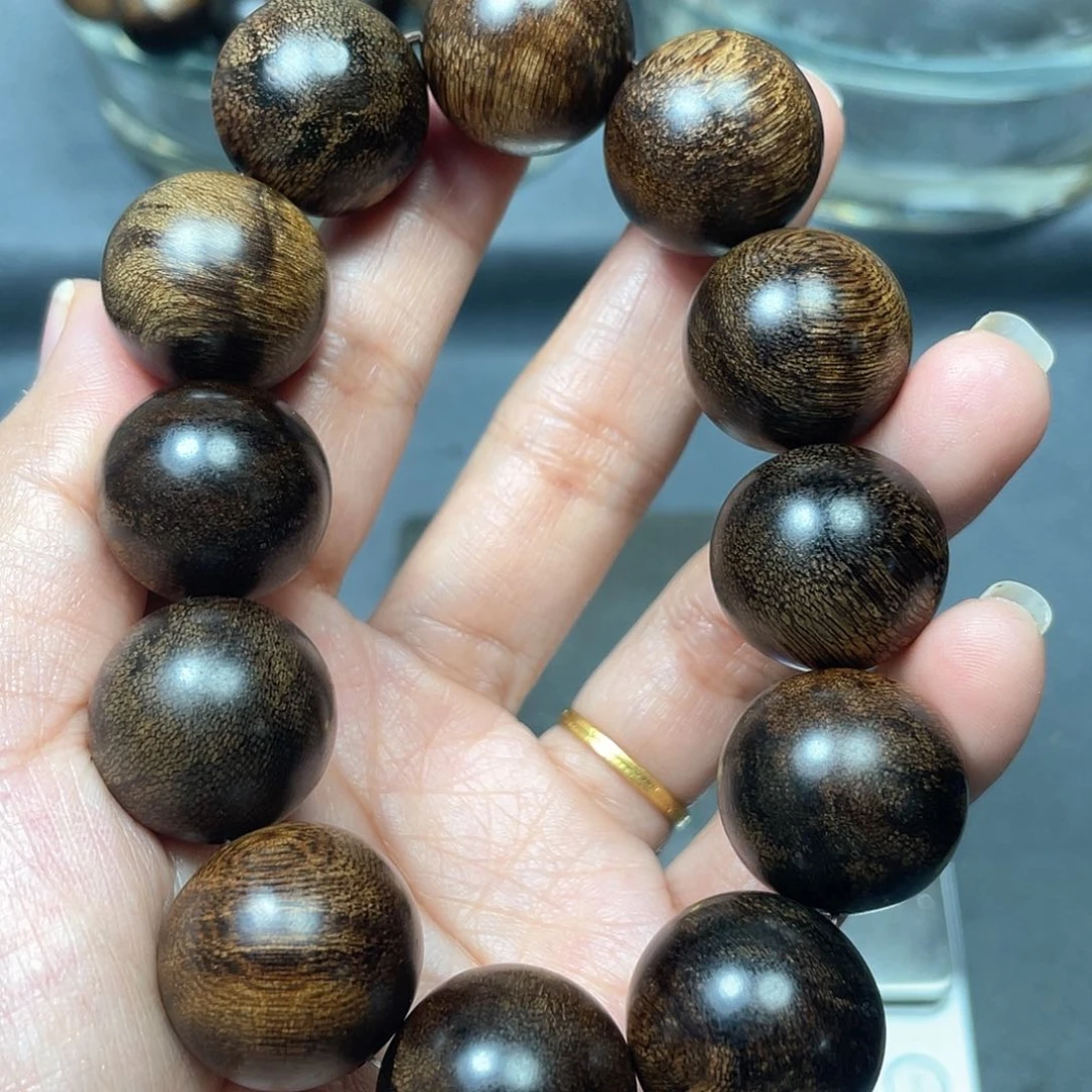 沉香手串白棋瘤疤2.0