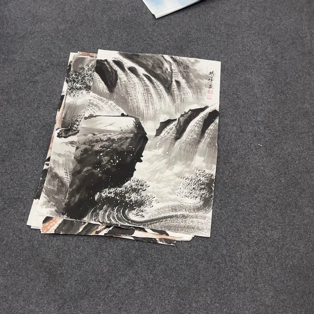 国画D手绘作品单幅任发