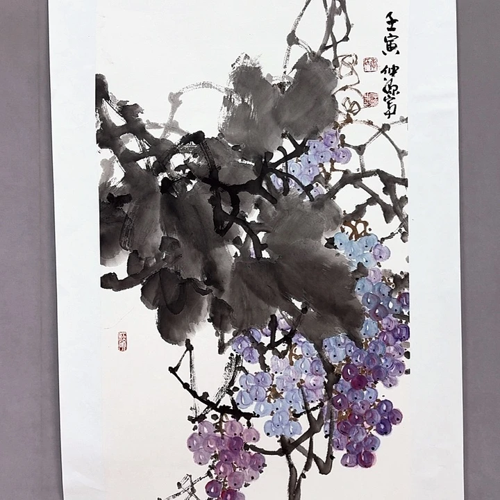 国画亲笔手绘放心去藏