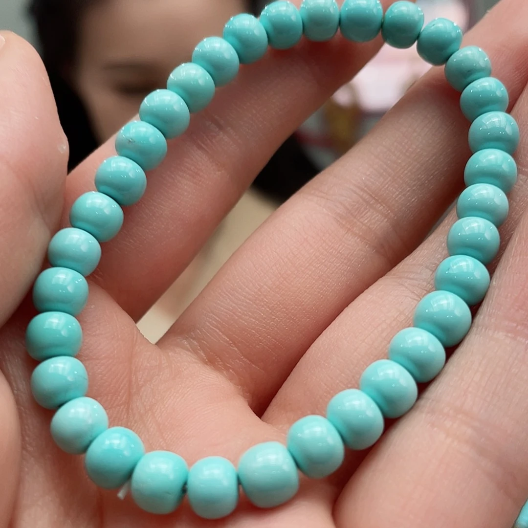 绿松石珠宝半成品未镶嵌