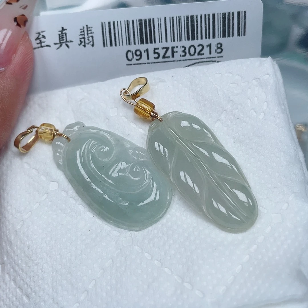 吊坠(不含链)未镶嵌翡翠