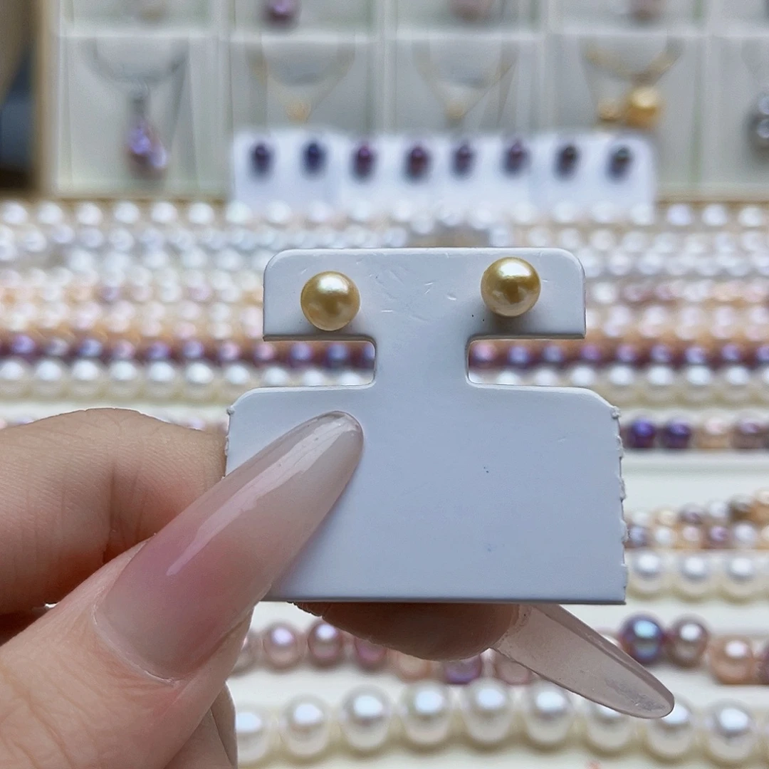 耳饰未镶嵌淡水珍珠