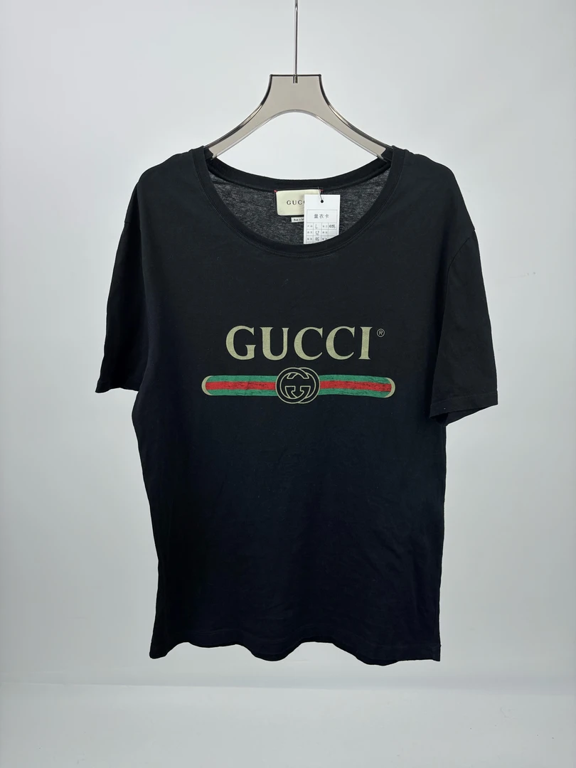 95新 YSL/圣罗兰 GUCCI古驰腰带印花短袖 L码 95新 14185