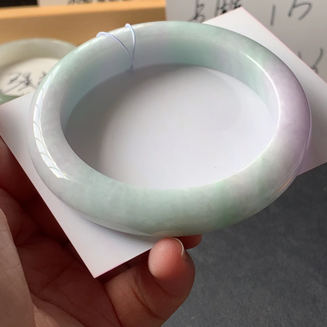 翡翠未镶嵌手镯7号60.9-12.1-9.7