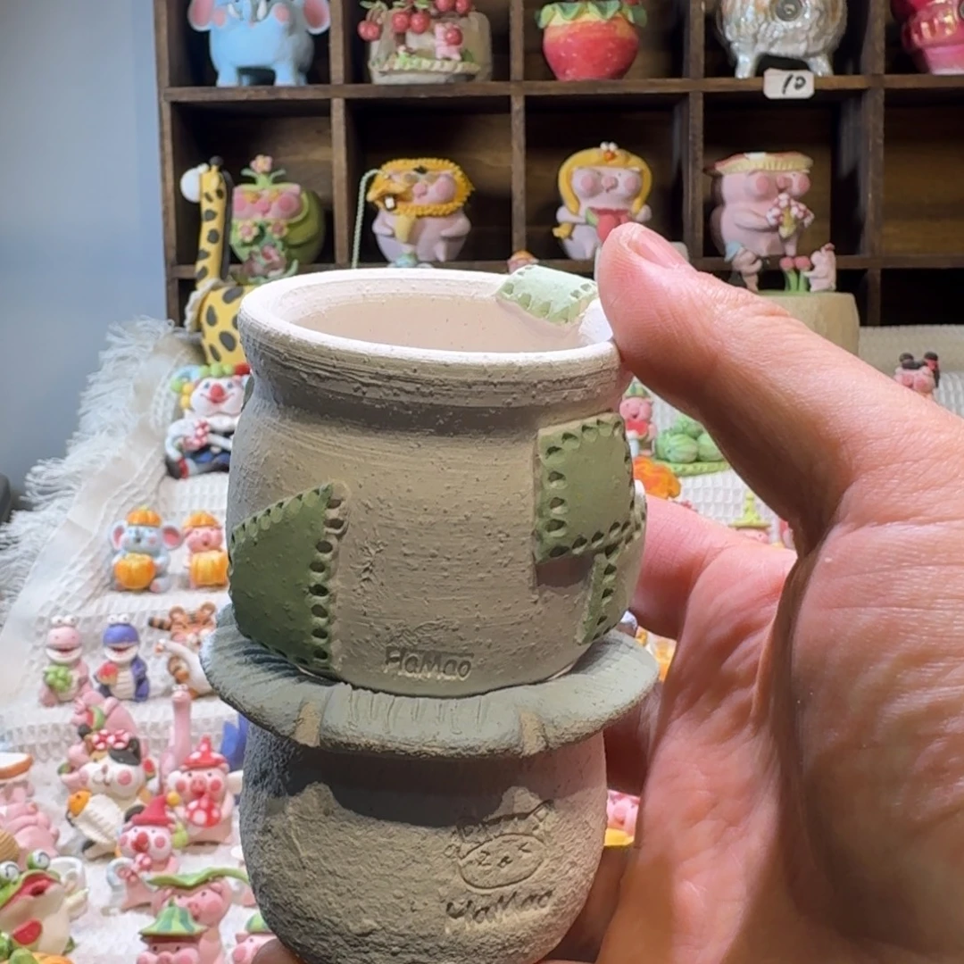 厂家直销手工花盆摆件