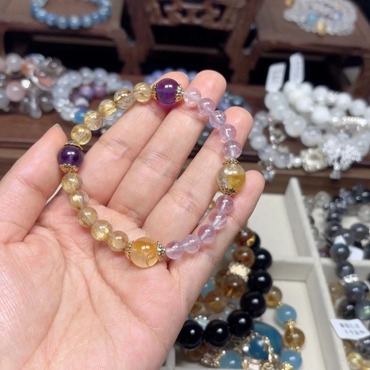 水晶手链未镶嵌金薇薇