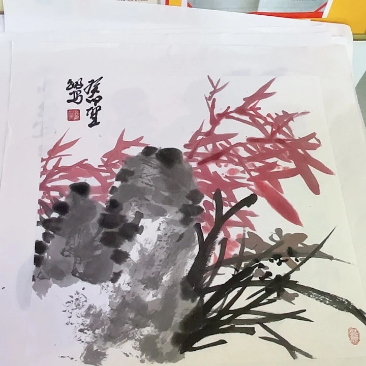 国画张圣敏先生纯手绘作品