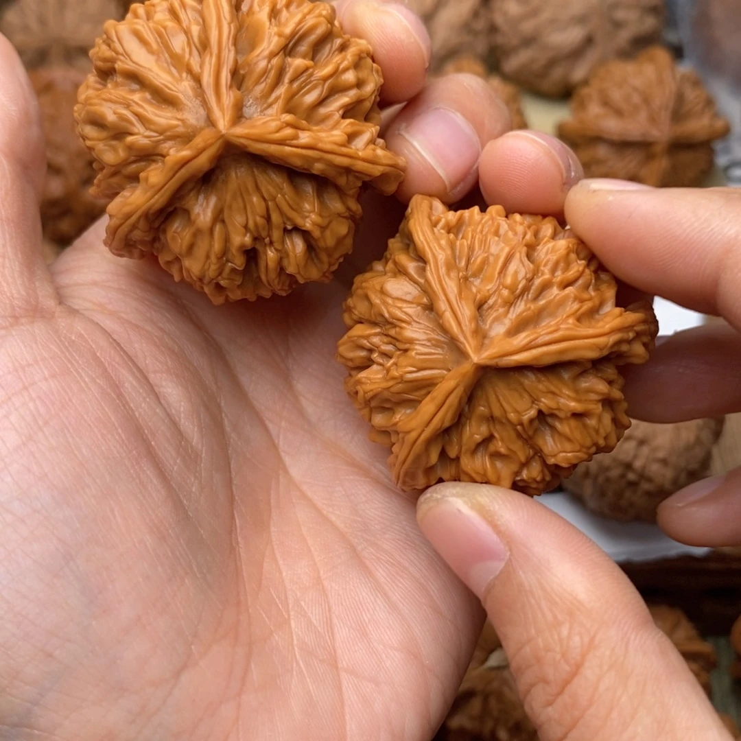 把件文玩核桃193号40加三棱