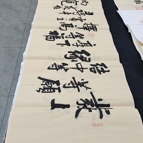 翰墨白武坤老师作品一副